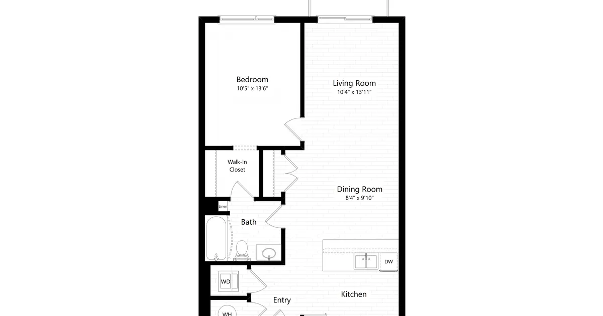 Unit 0508 1 Bedroom A4 Stella on the Park